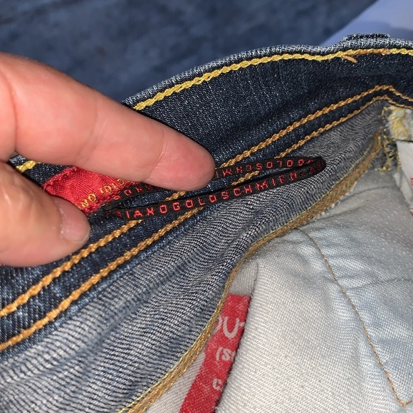 Gently Loved AG Adriano Gildshmied Boot Cut Jeans - Picture 8 of 12